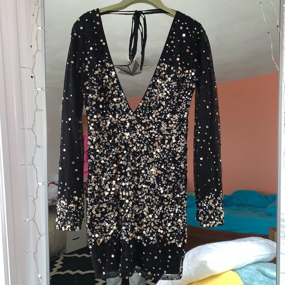 ASOS sequin bodycon dress - Picture 3 of 6
